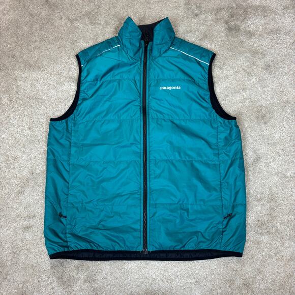 Patagonia Reversible Crankset Vest Jacket Men's Large Gorpcore Packable - Picture 4 of 12